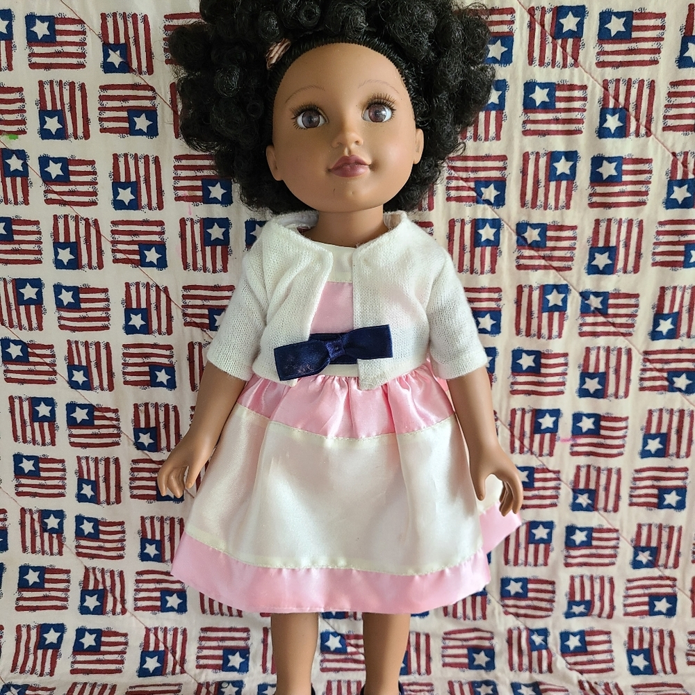 RARE Espari Barnes n Noble MARNIE 18" African American doll